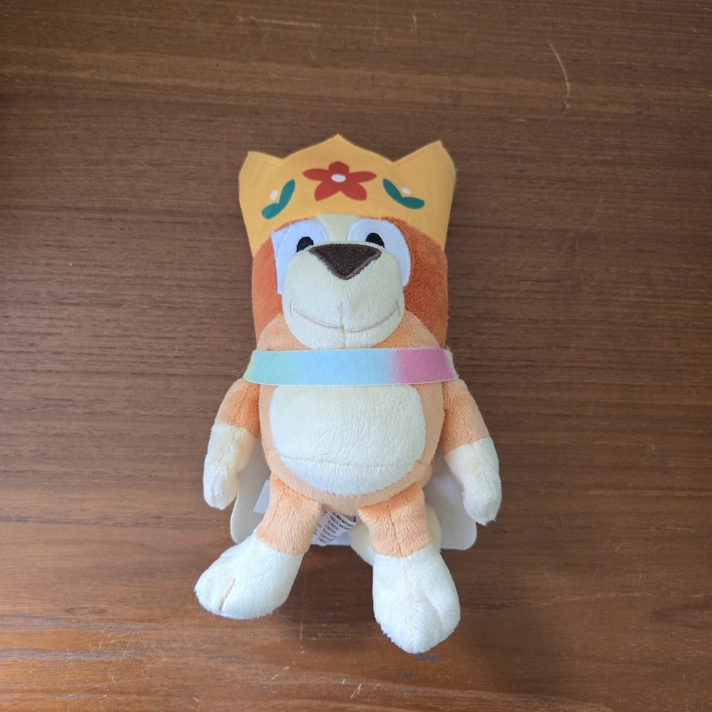 Moose Bluey Friends Queen Bingo Plush